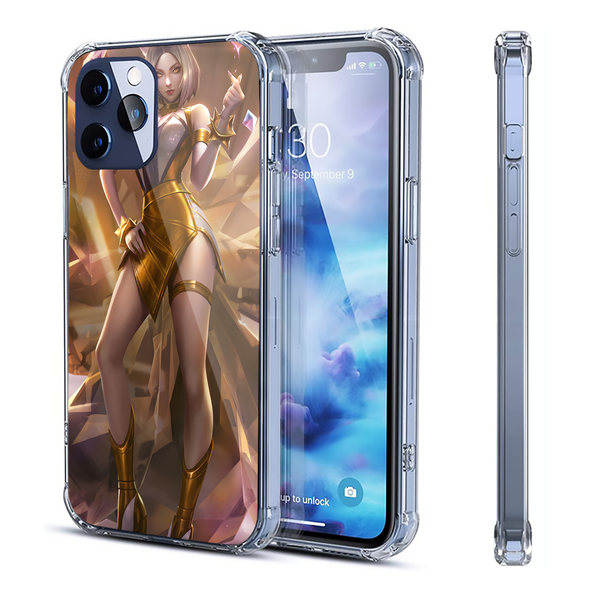 リーグ・オブ・レジェンド League of Legends LOL 【iPhone 12シリーズ対応】透明スマホケース（クリアソフトケース）